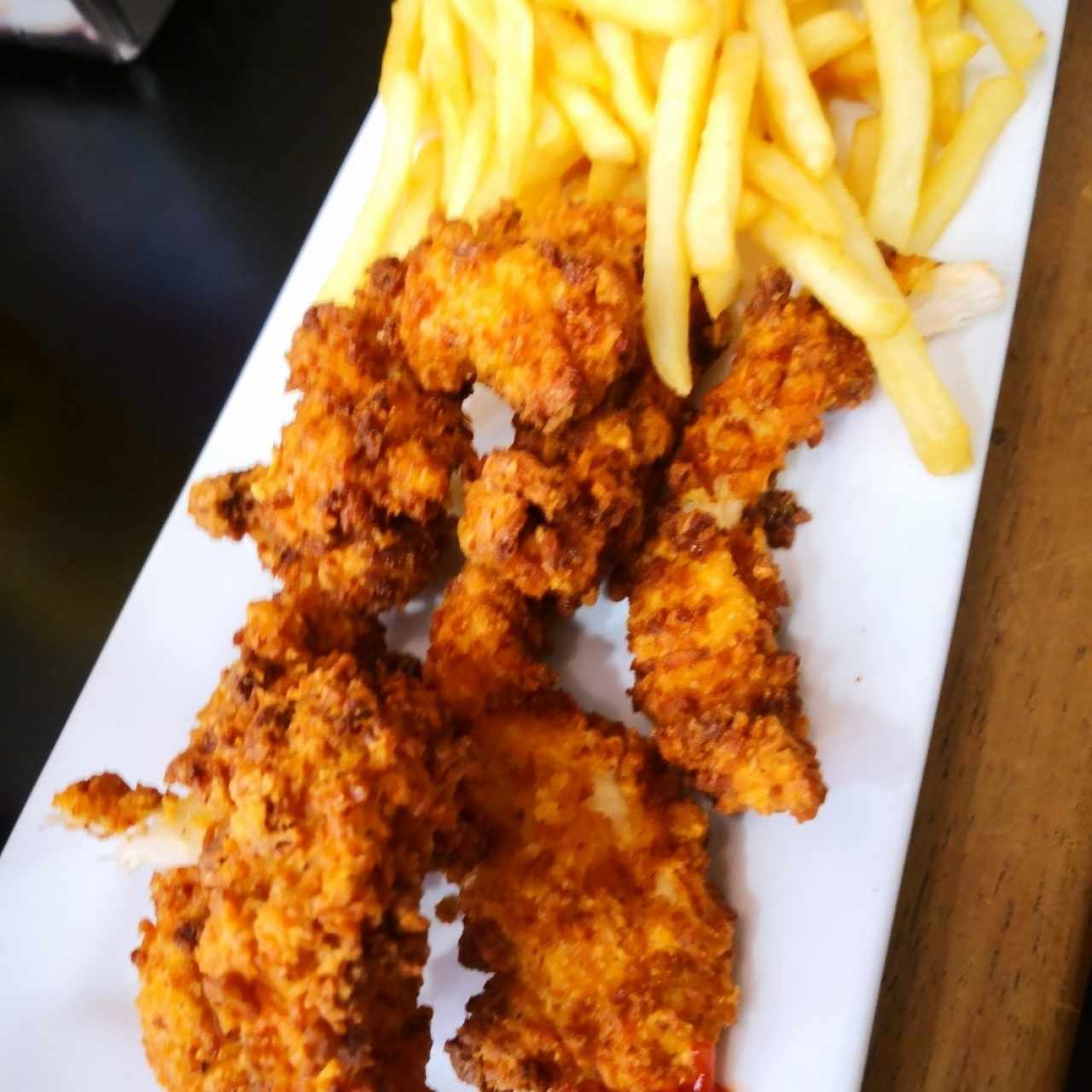 Deditos de pollo (Menú para niños) 