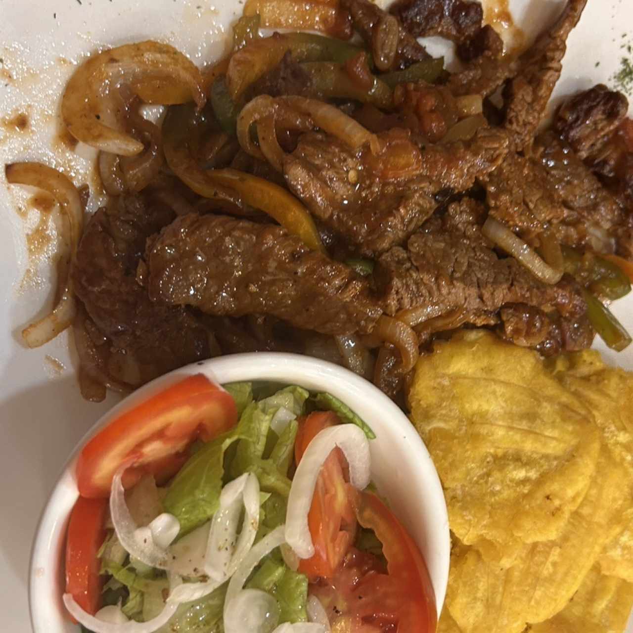 Carnes - Bistec Encebollado