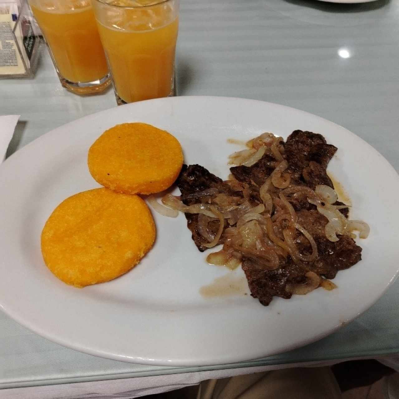 Hígado encebollado 