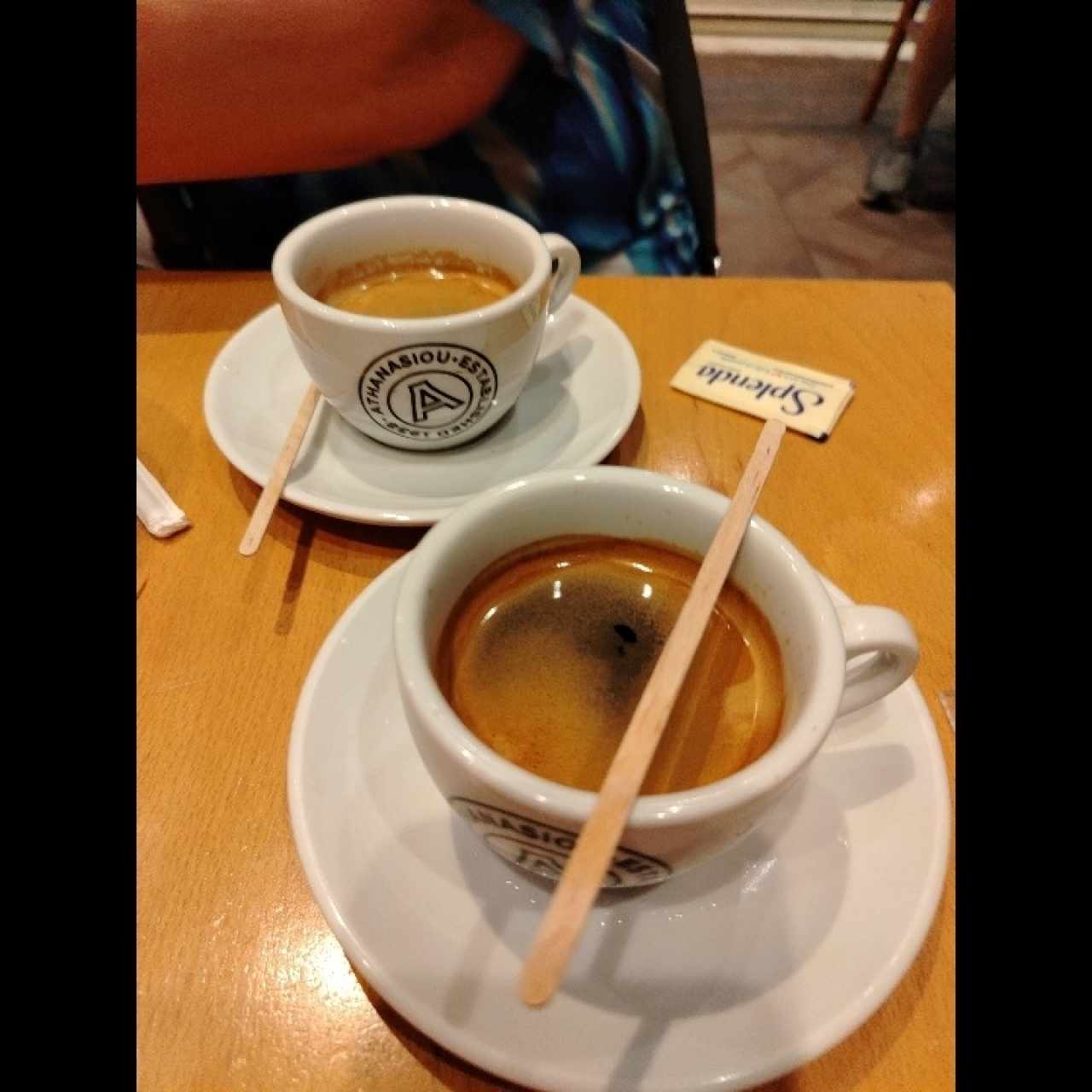 Café expreso doble 