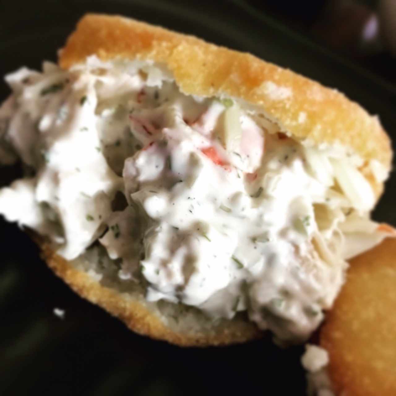 Arepa de langosta