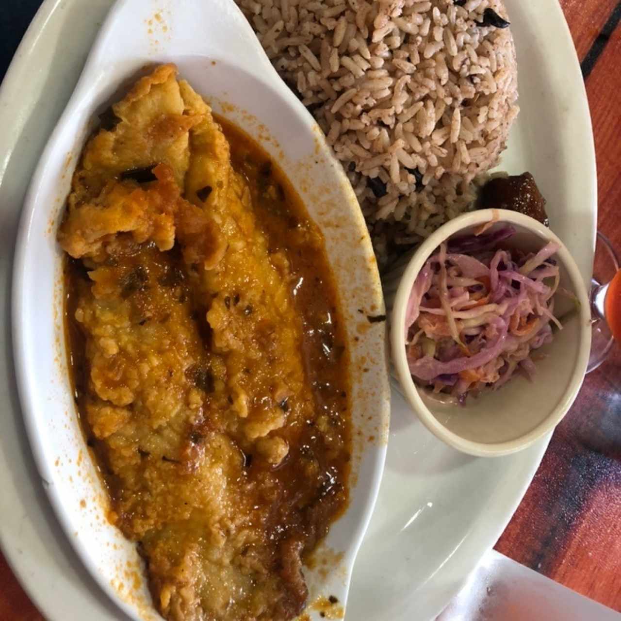 filete de pescado a la criolla