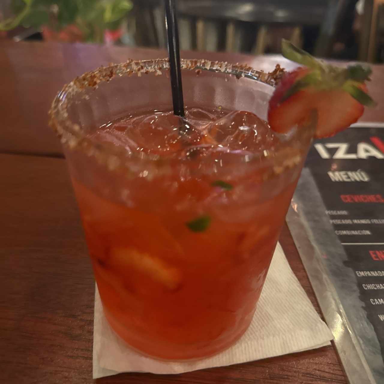 Margarita de fresa