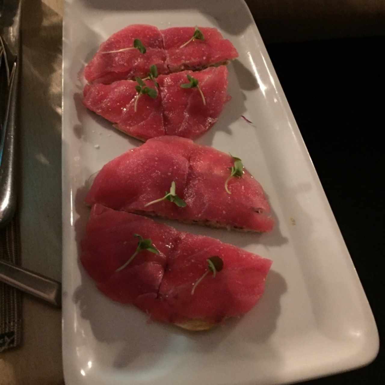 tuna pizza (entrada)