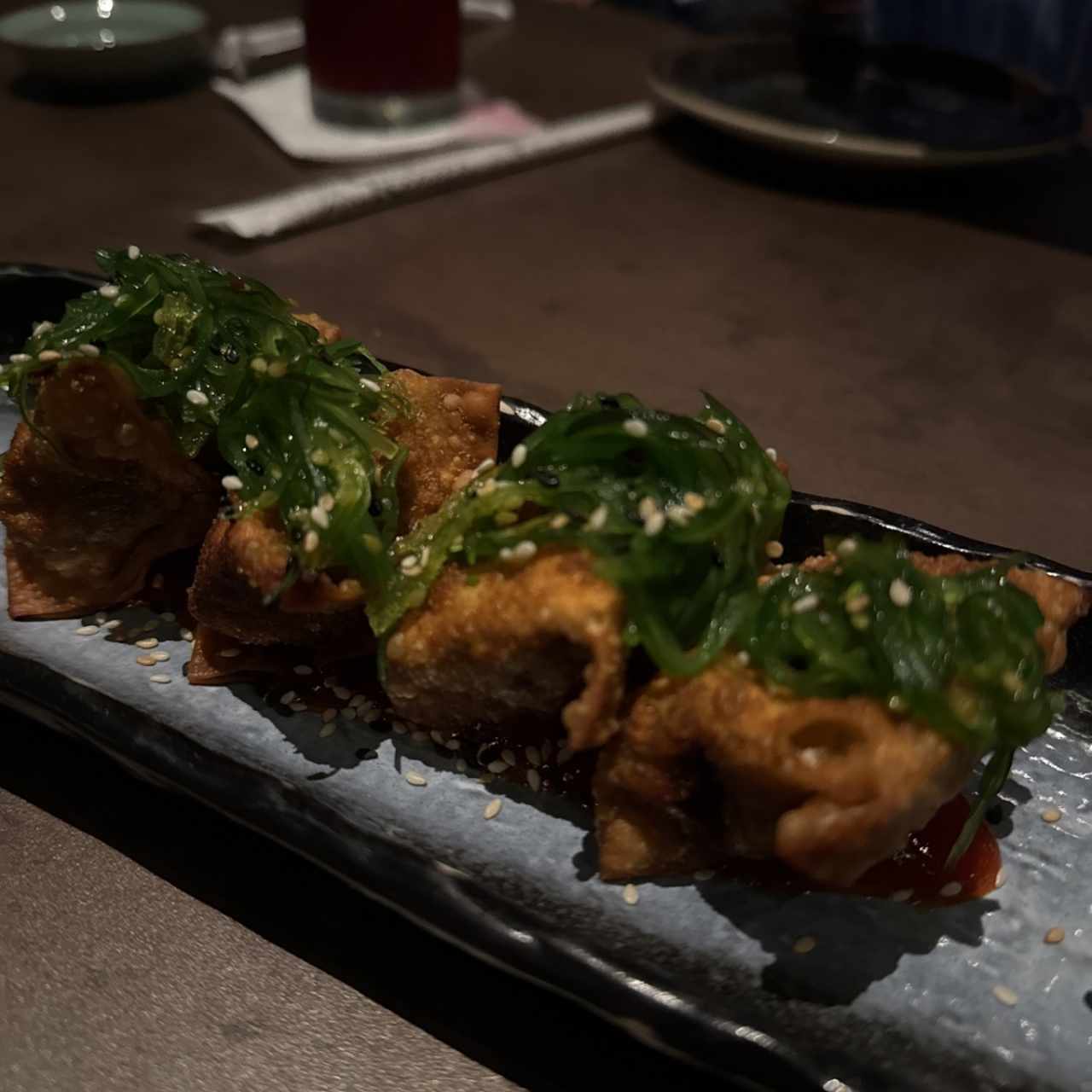 Dumplings de Camarones