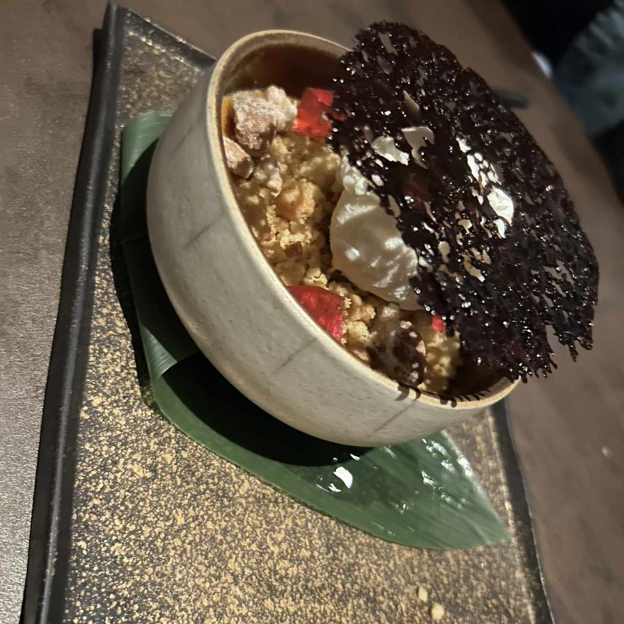 Postre Crème brulèe