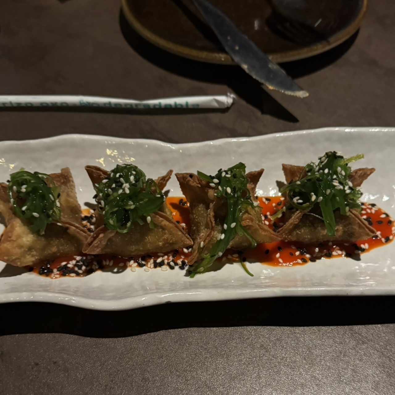 Dumplings de Camarones