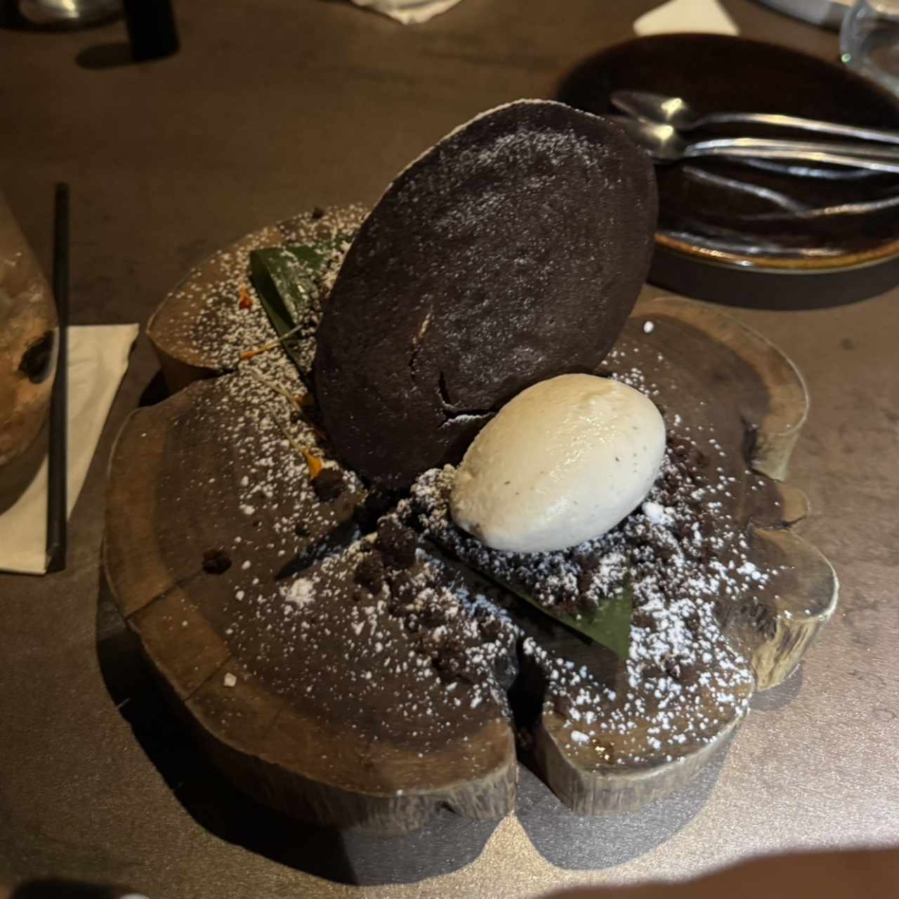 Fondant de Chocolate con helado