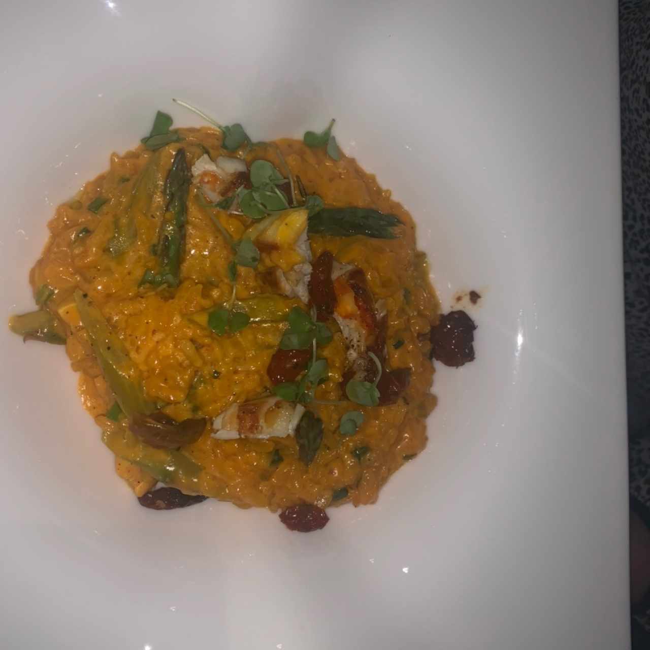 Risotto de langosta 