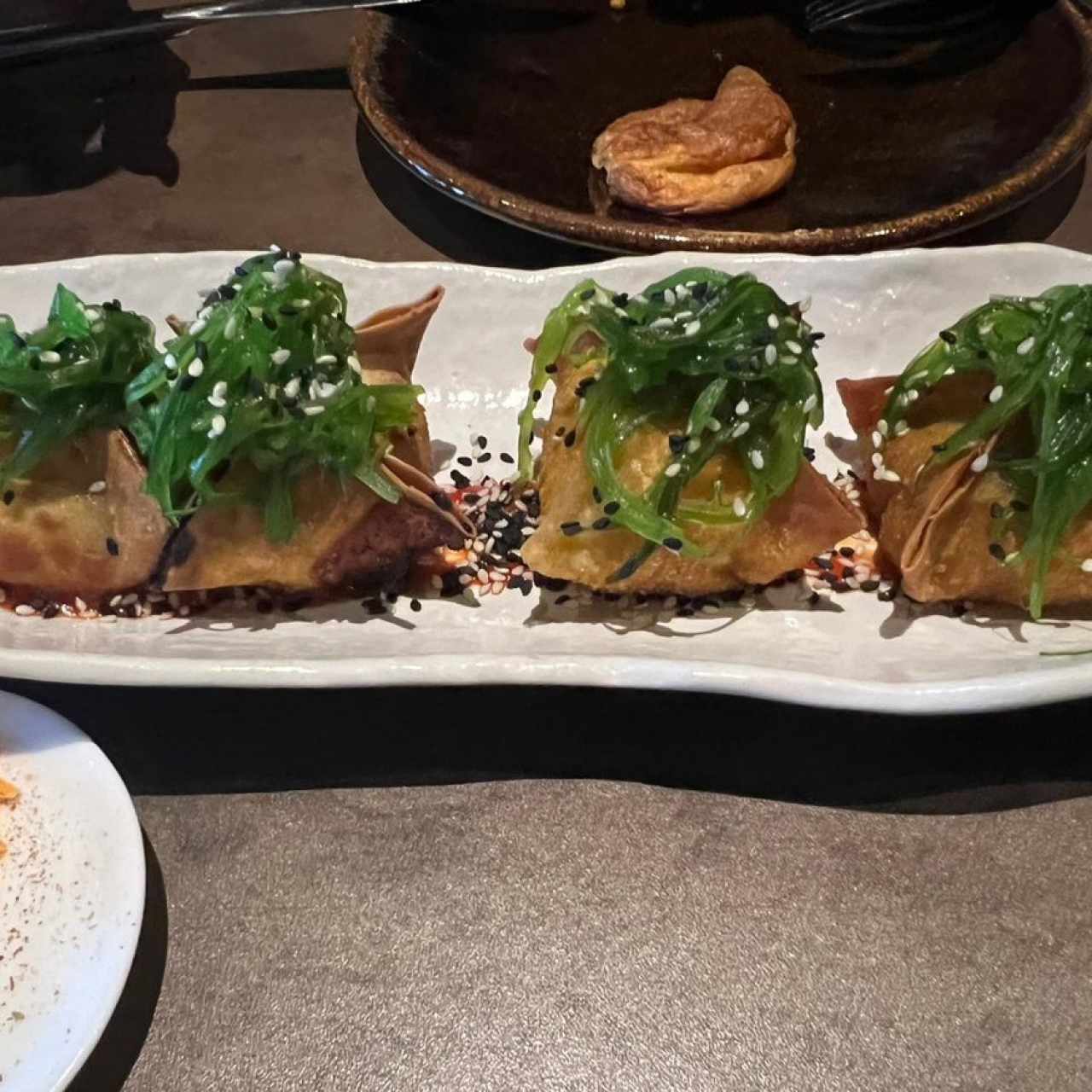 Dumplings de Camarones