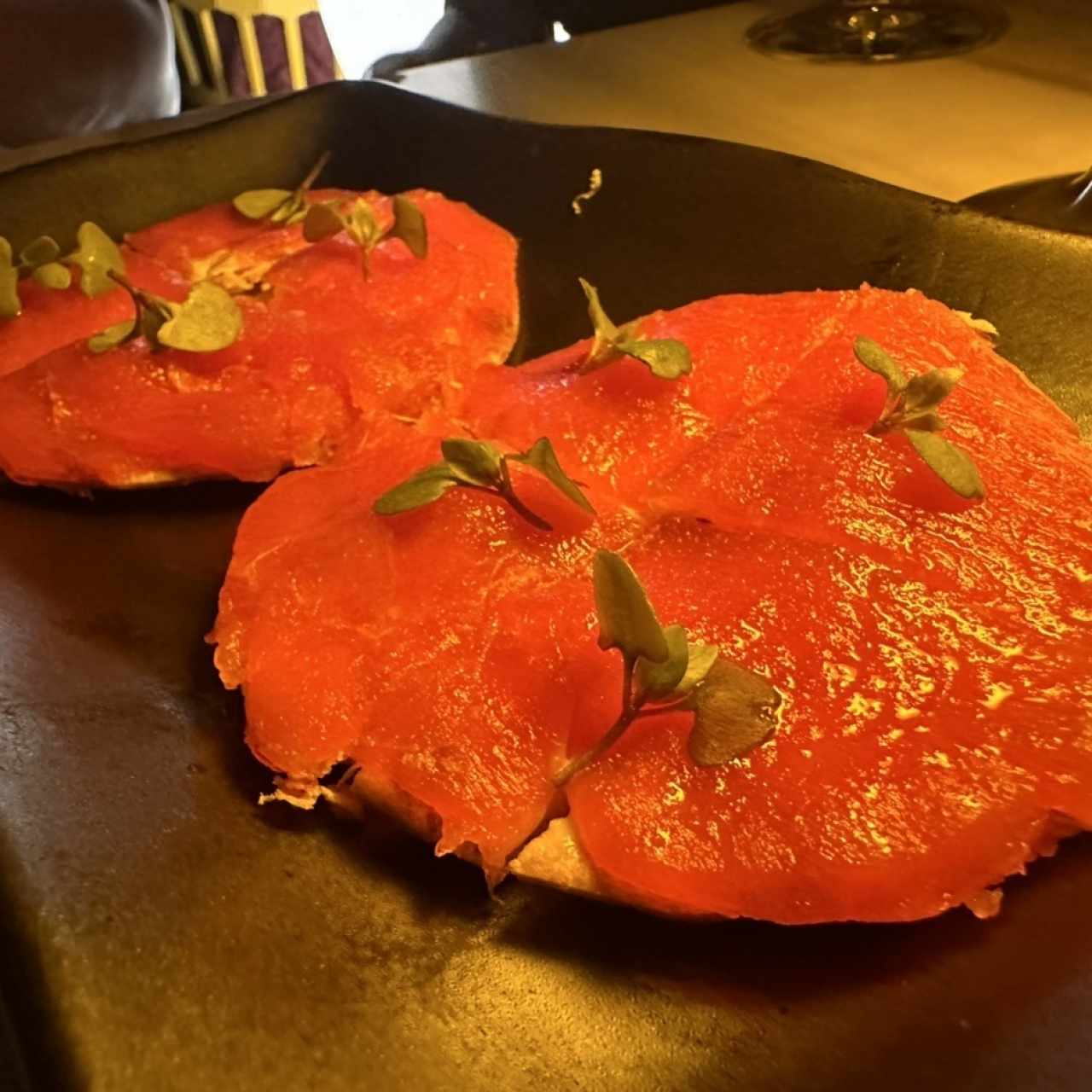 Crudos - Tuna Pizza