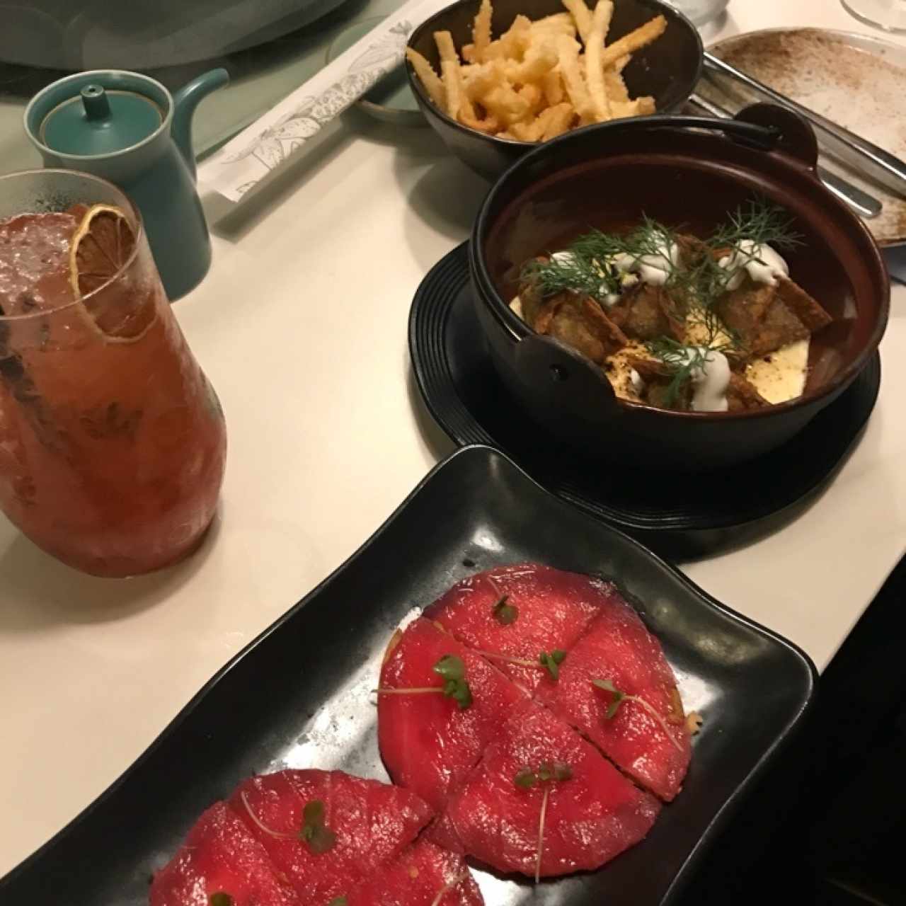 Para picar - Tuna pizza