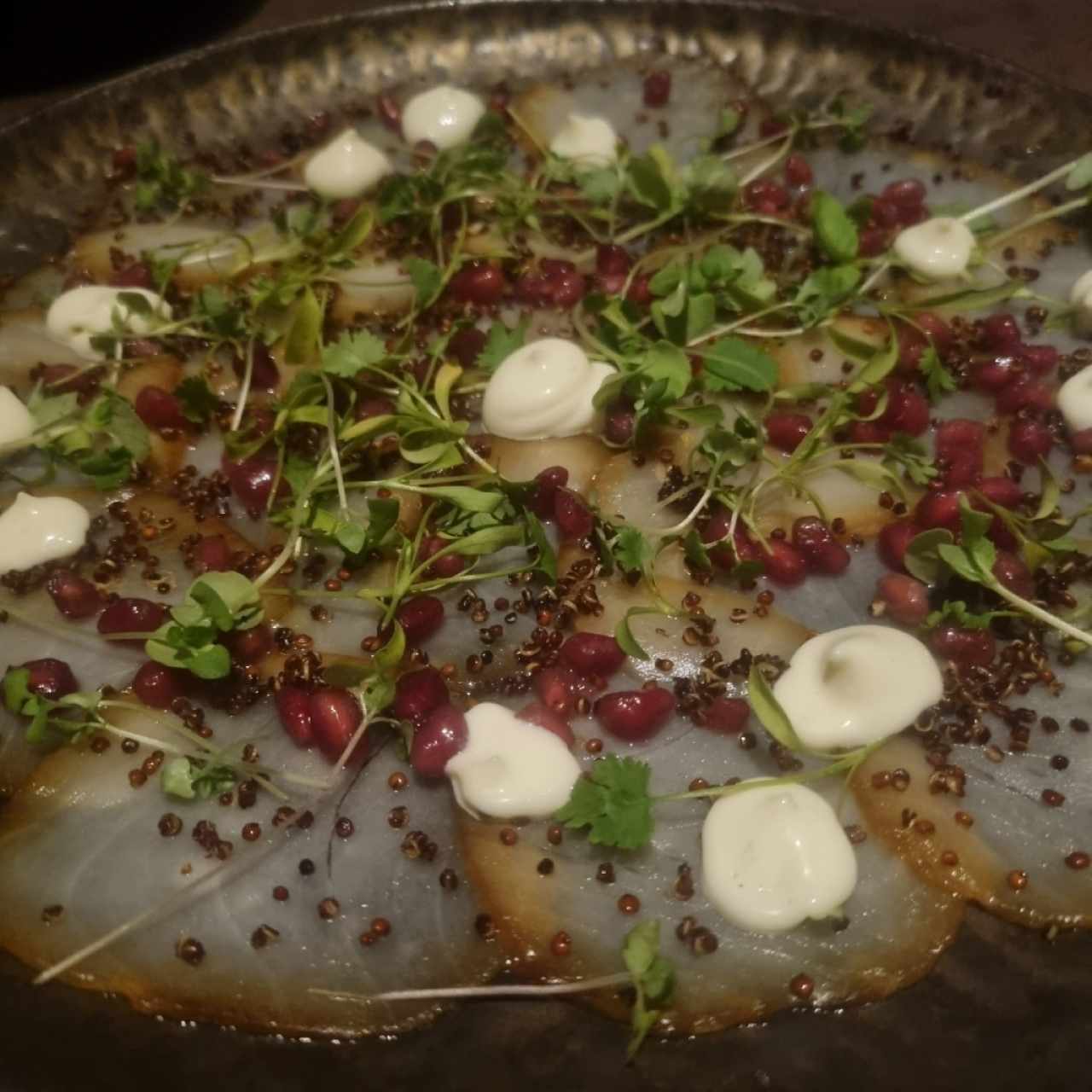 Carpaccio de White Tuna Ahumado (KF)