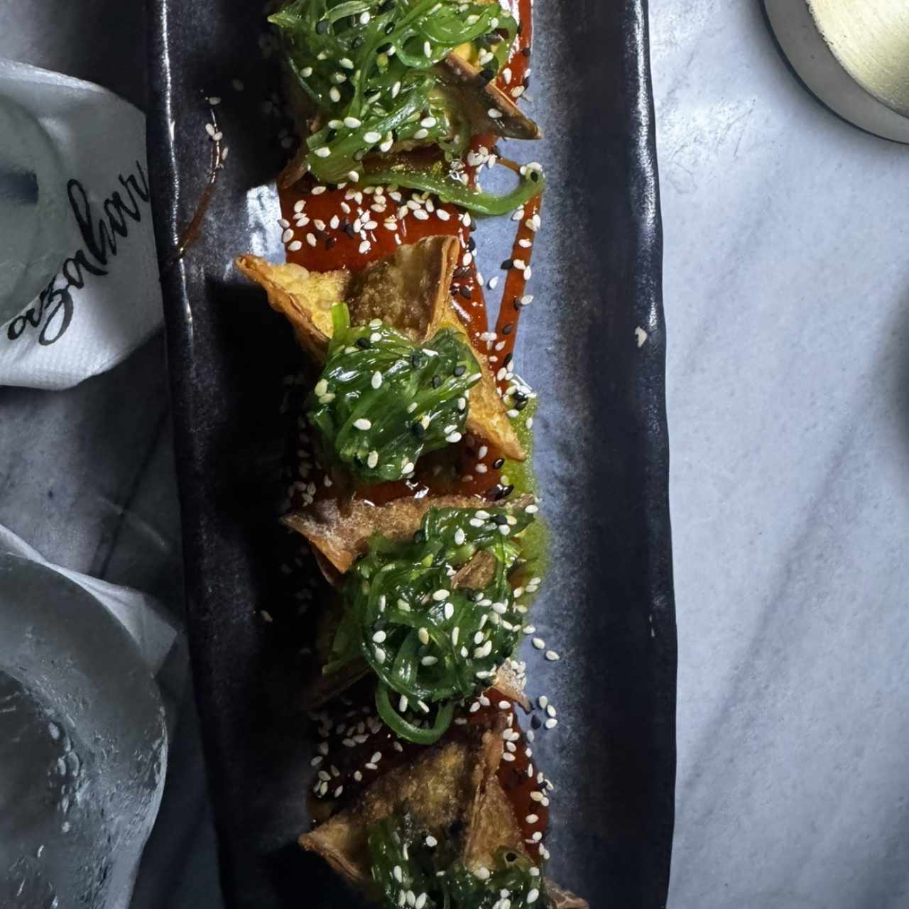 Dumplings de Camarones
