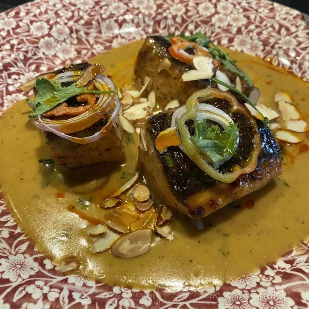 Pescados - Salmón Hindu-Arabic Style