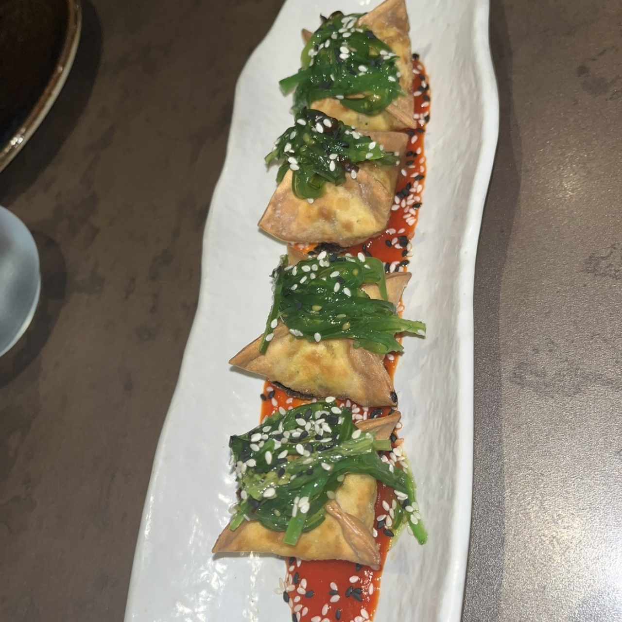 Dumplings de Camarones