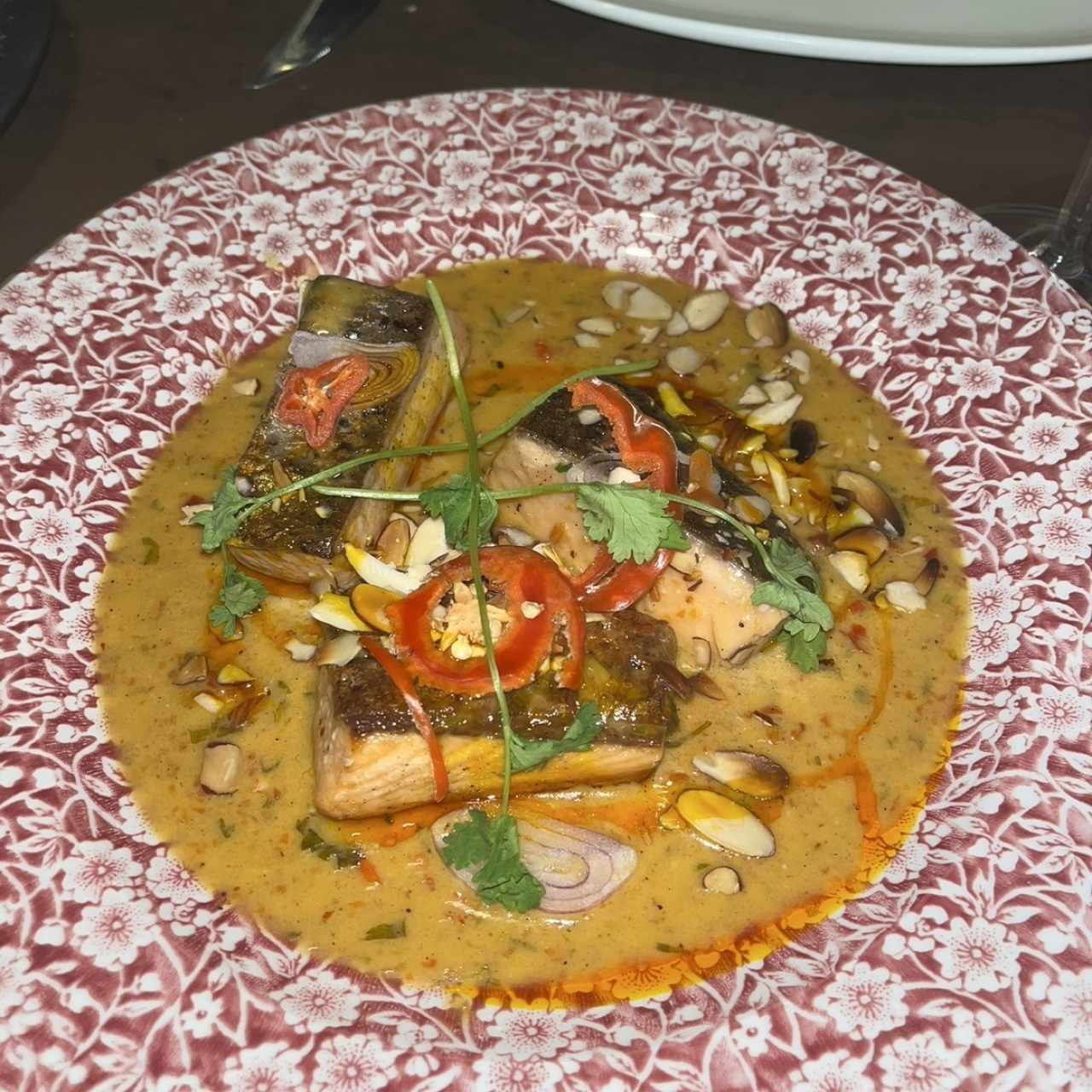 Pescados - Salmón Hindu-Arabic Style
