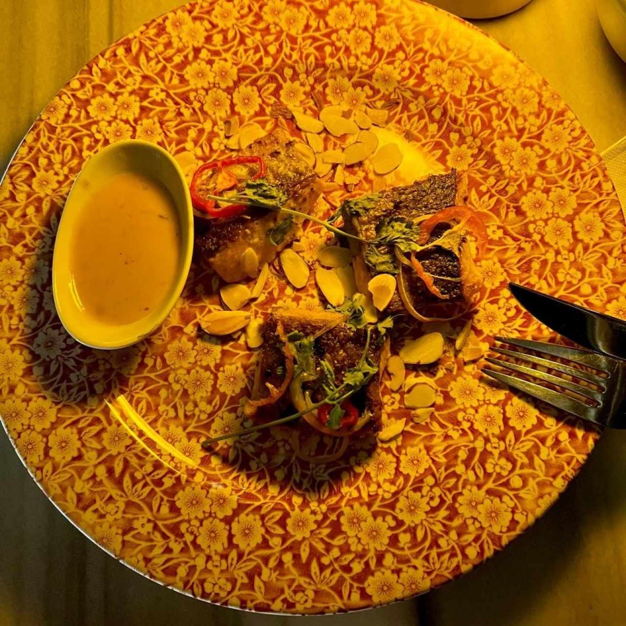 Pescados - Salmón Hindu-Arabic Style