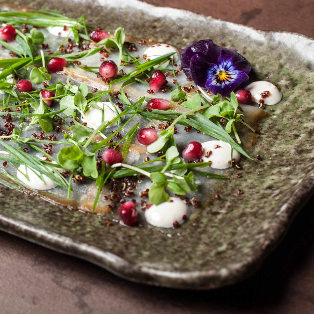 Carpaccio de White Tuna Ahumado