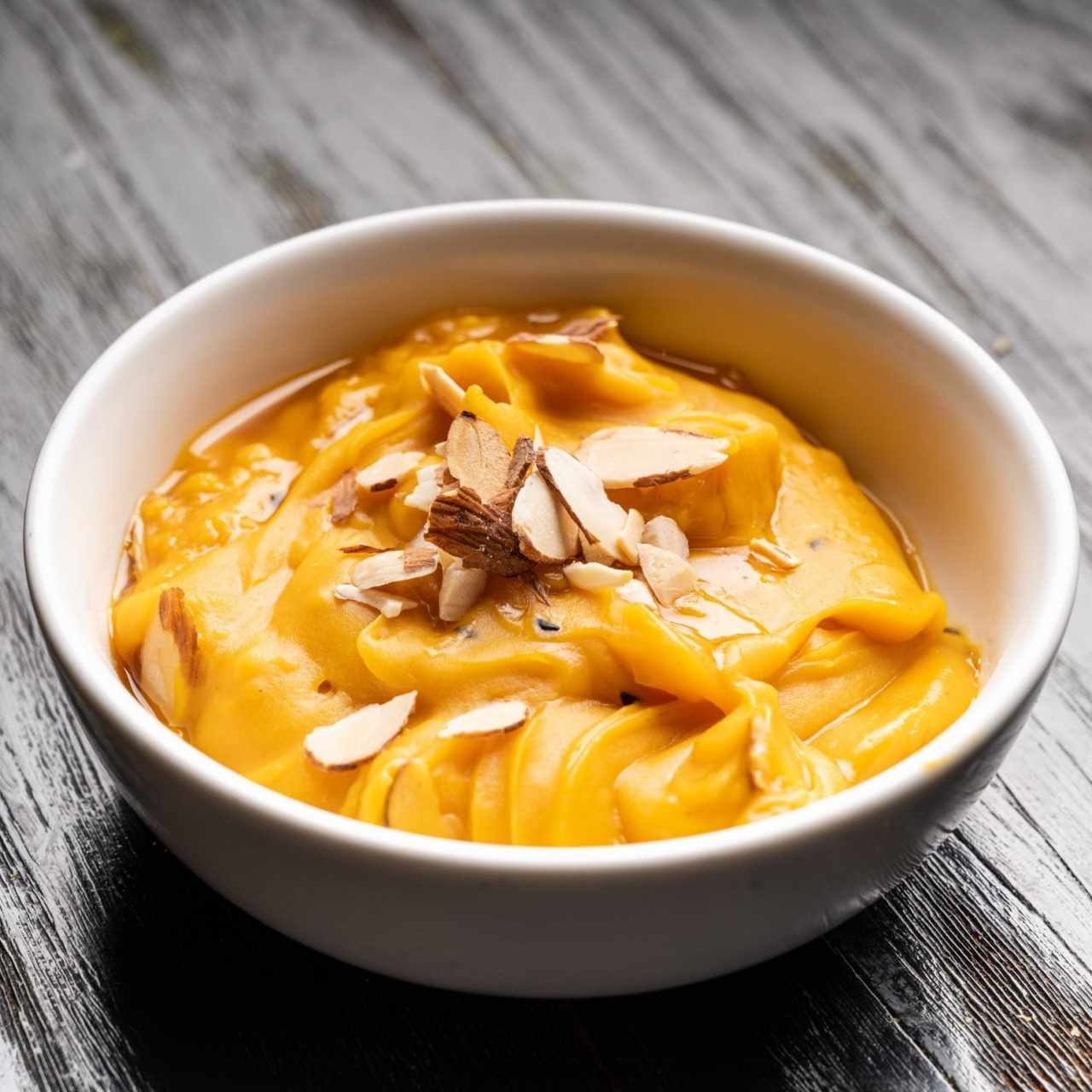 Puré Cremoso de Camote con Almendras