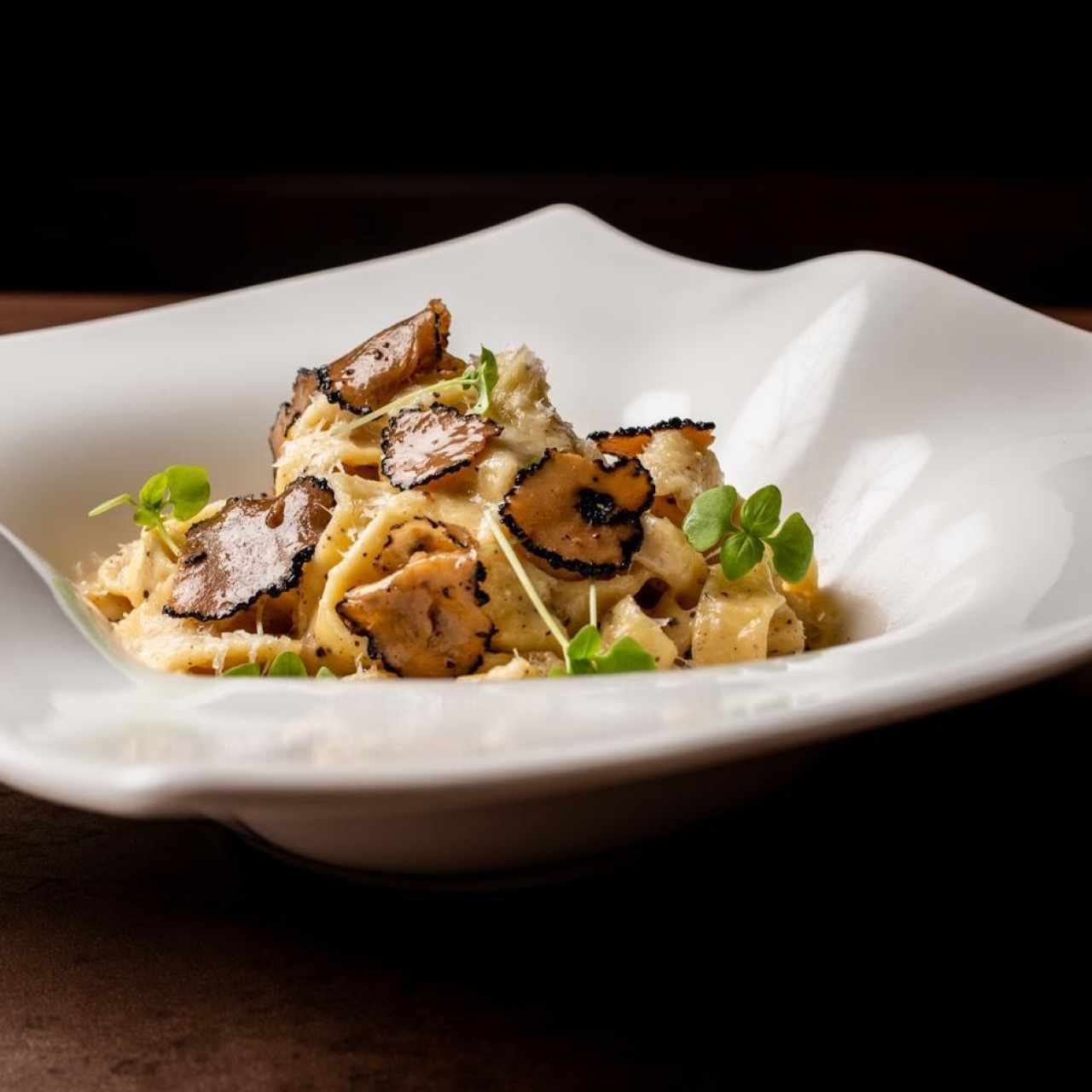 Tagliatelle Cacio, Pepe e Tartufo