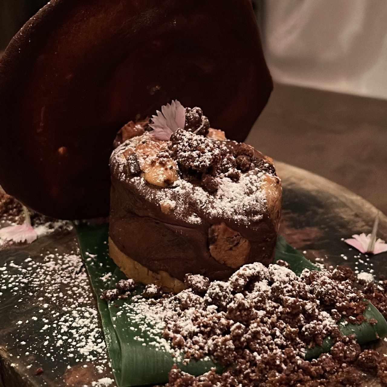 Volcan de chocolate 