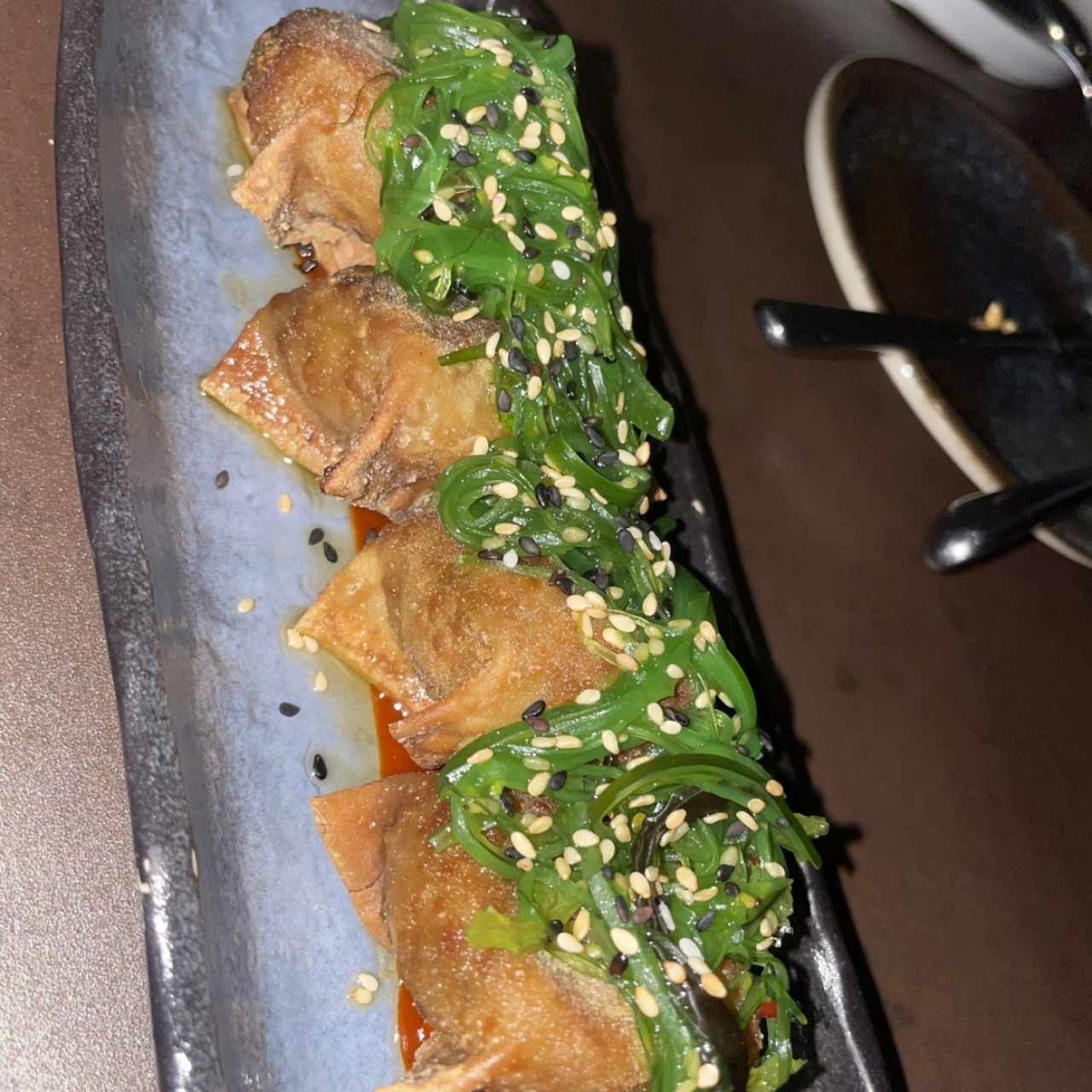 Dumplings de Camarones