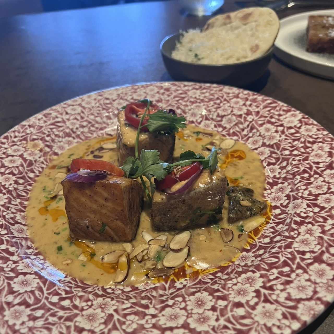 Pescados - Salmón Hindu-Arabic Style