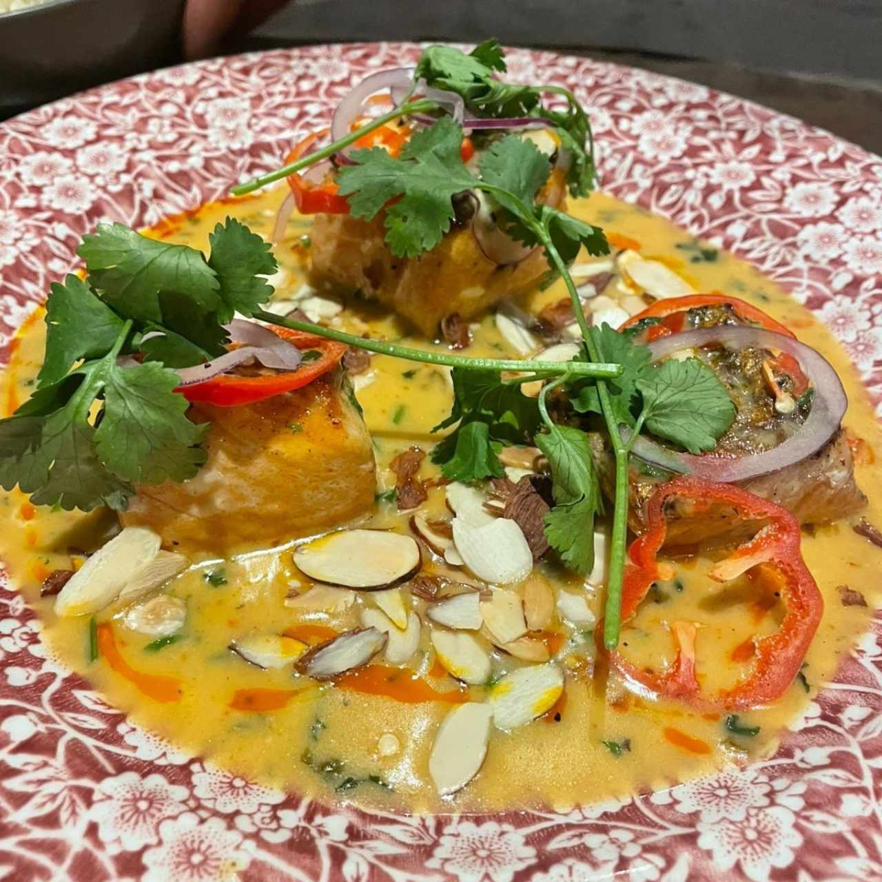 Pescados - Salmón Hindu-Arabic Style