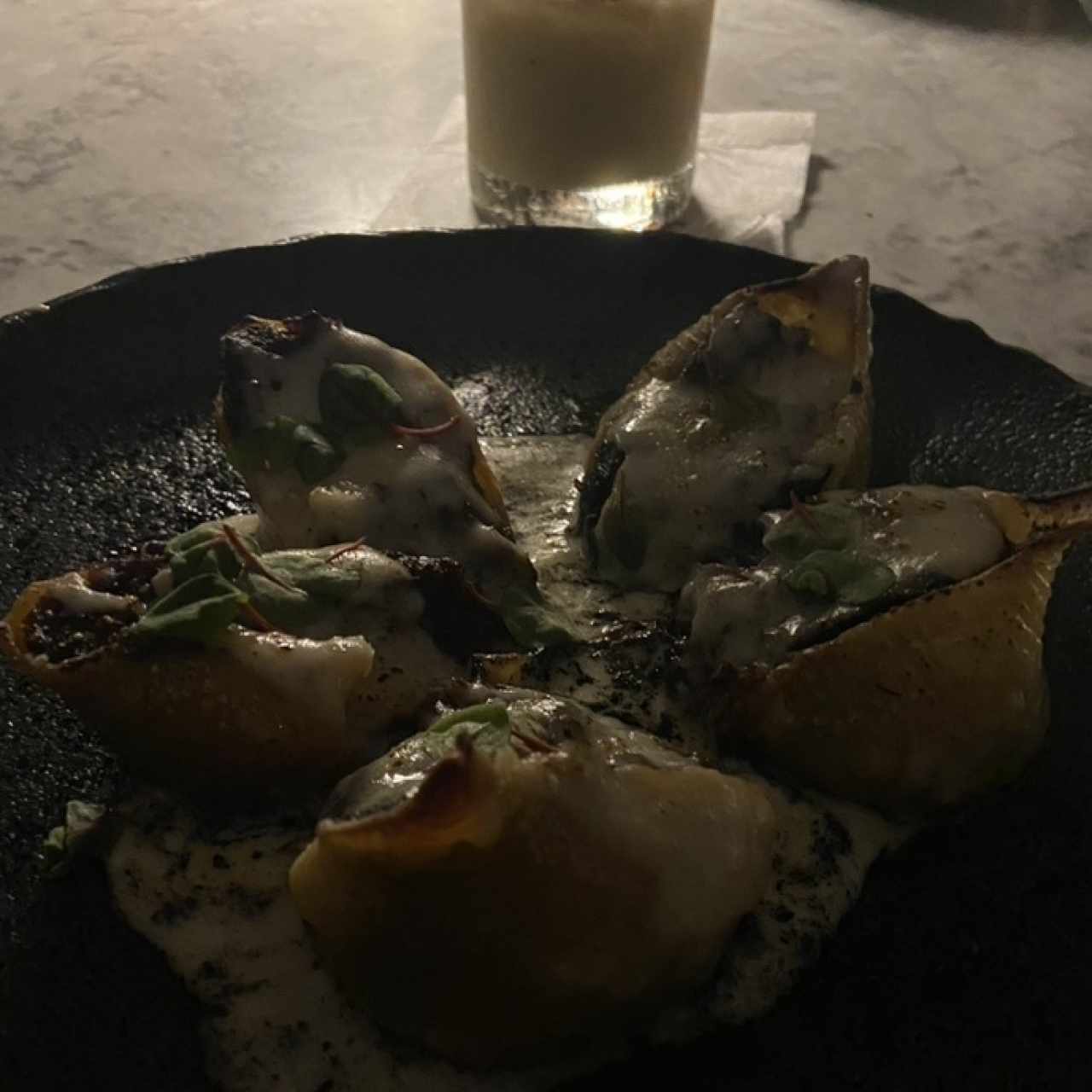 Conchiglioni de Shortrib