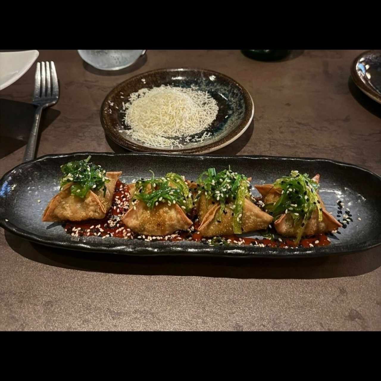 Dumplings de Camarones