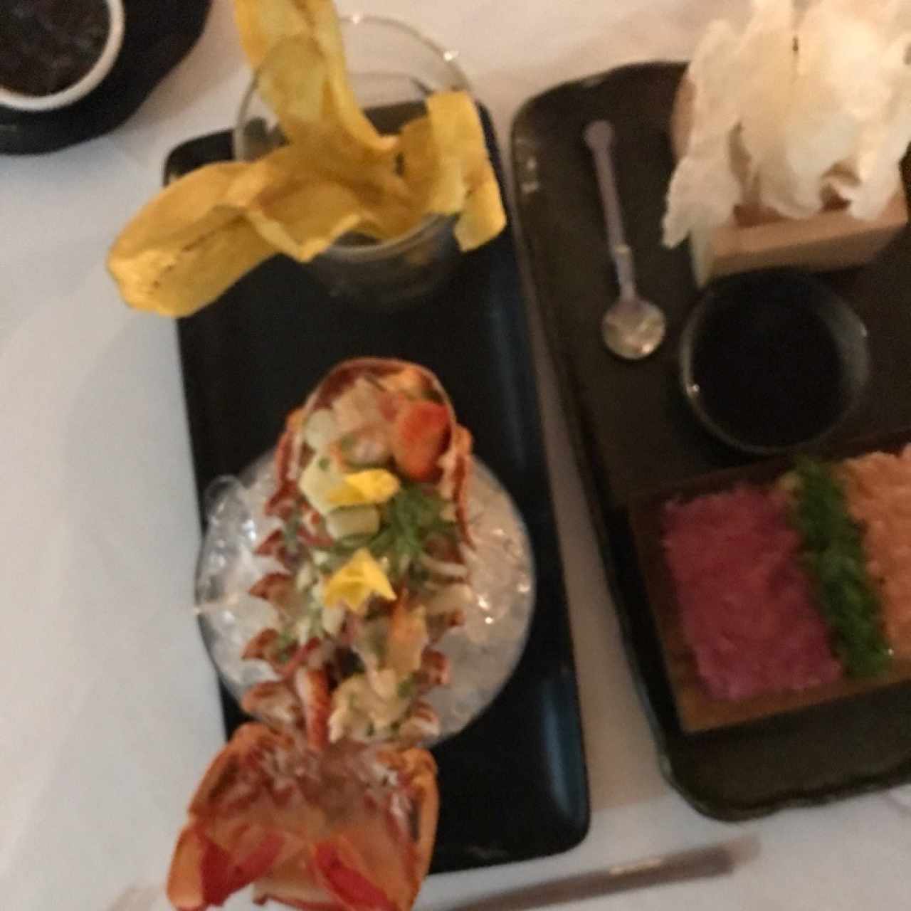 Ceviche de langosta (solo en temporada)