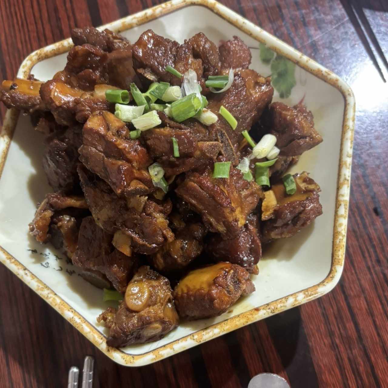 Costilla en Salsa soya rojos