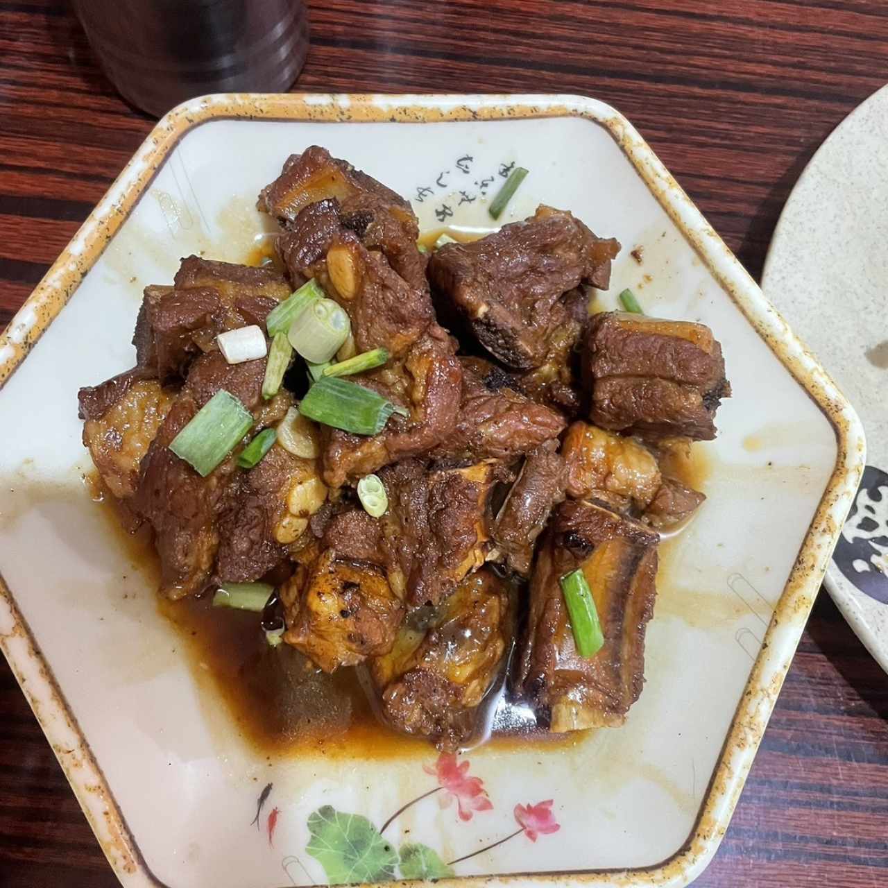 Costilla en Salsa soya rojos