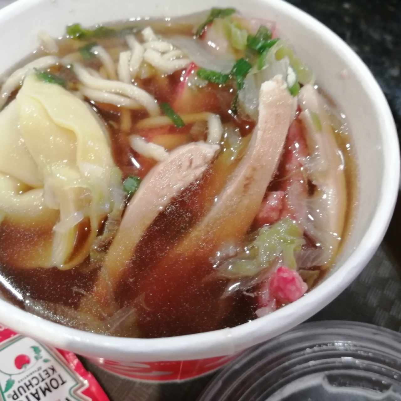 Sopa de wanton 