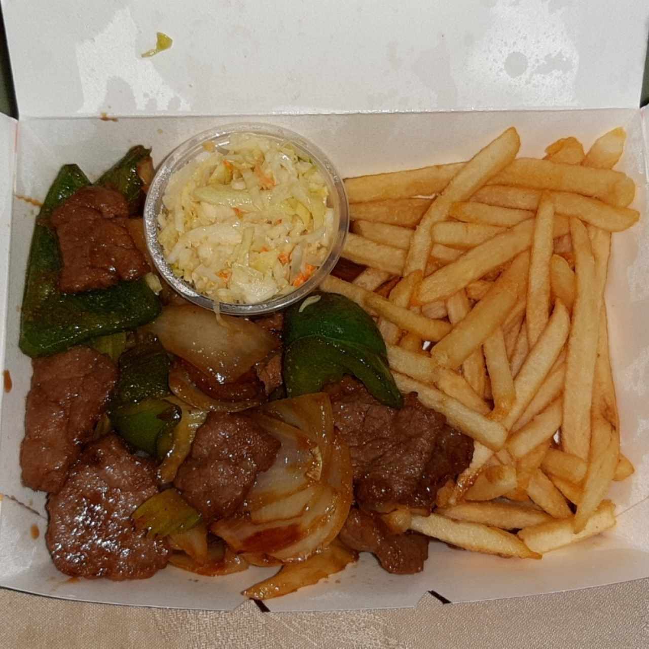Bisteck Picado con Papas