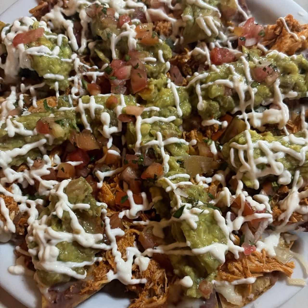 Nachos de pollo