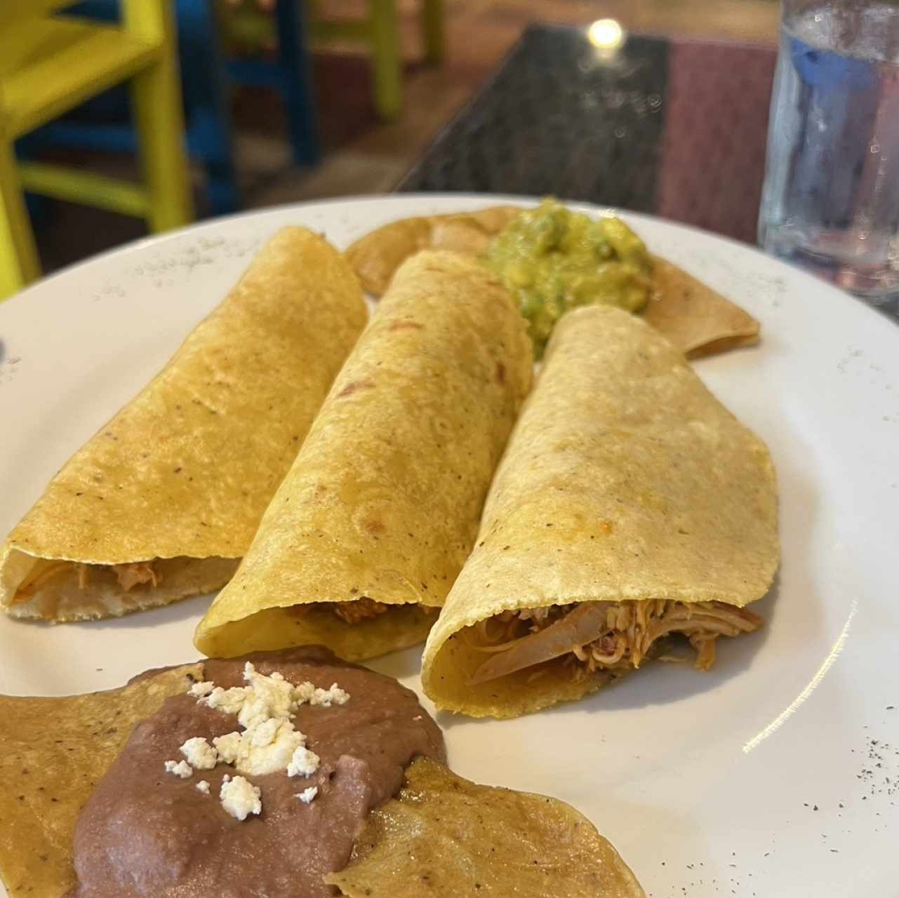 Tacos de pollo 