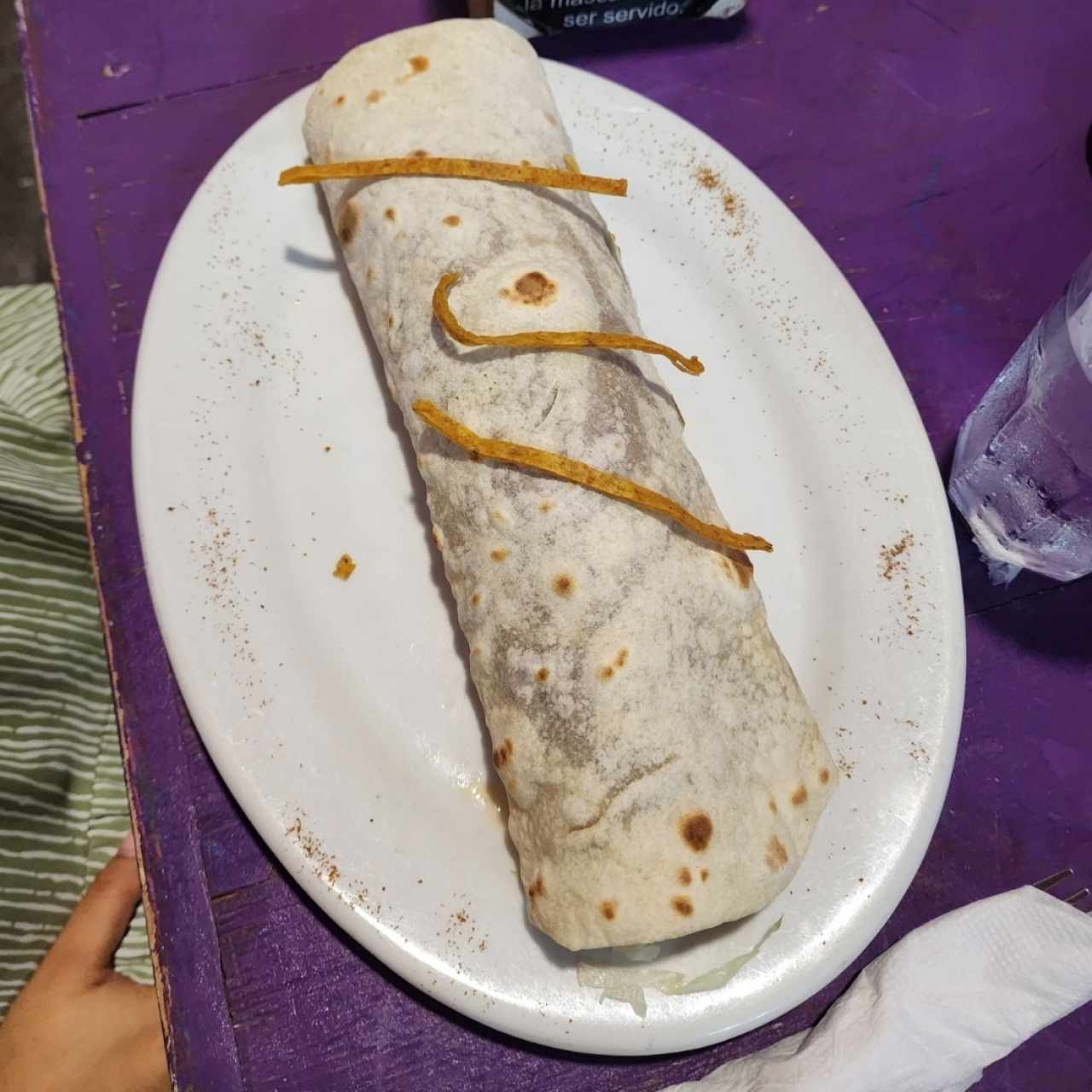 Plato Fuerte - Burrito Especial Charro
