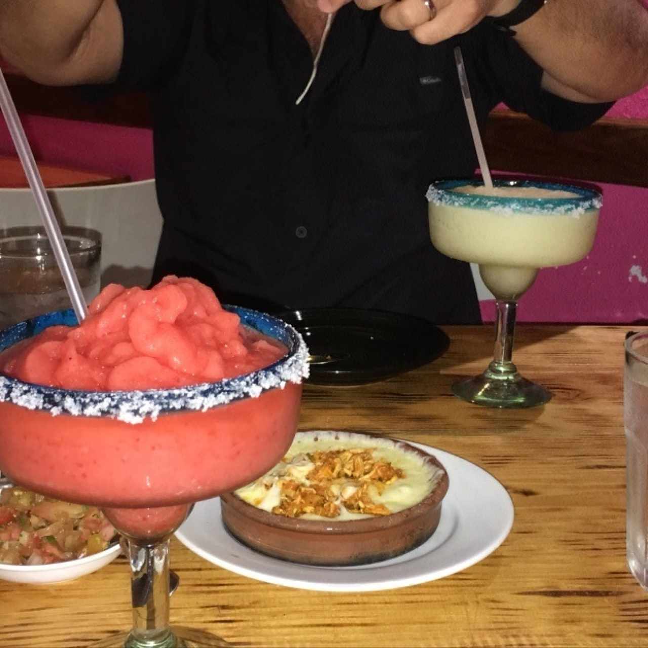 margarita de fresa y de limón