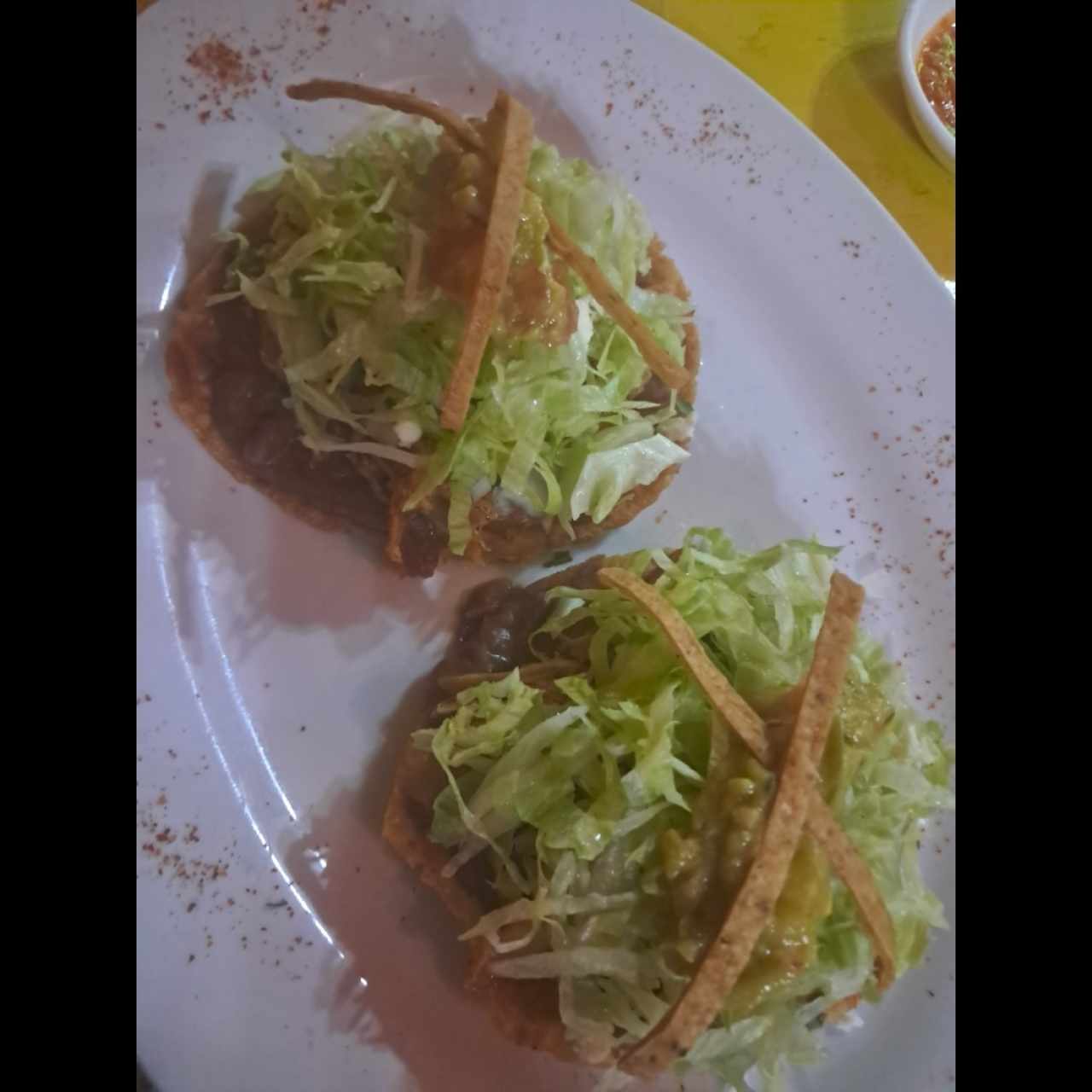 tostadas de puerco