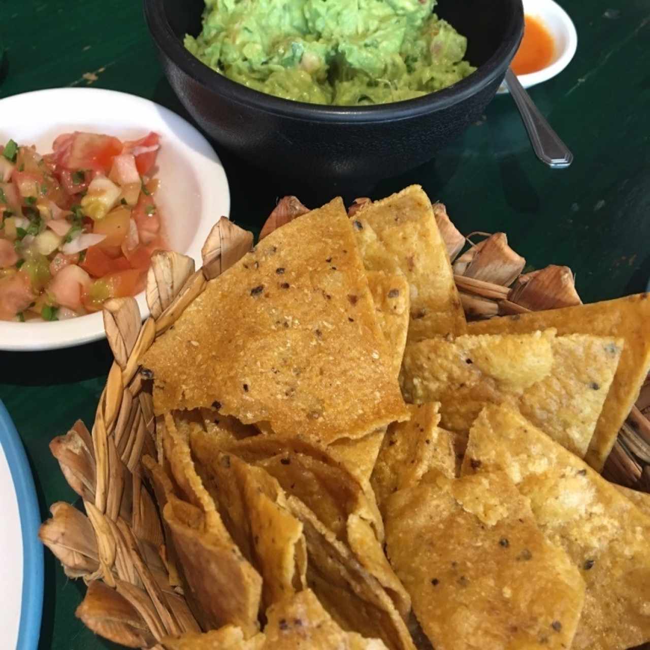 Nachos de cortesía 