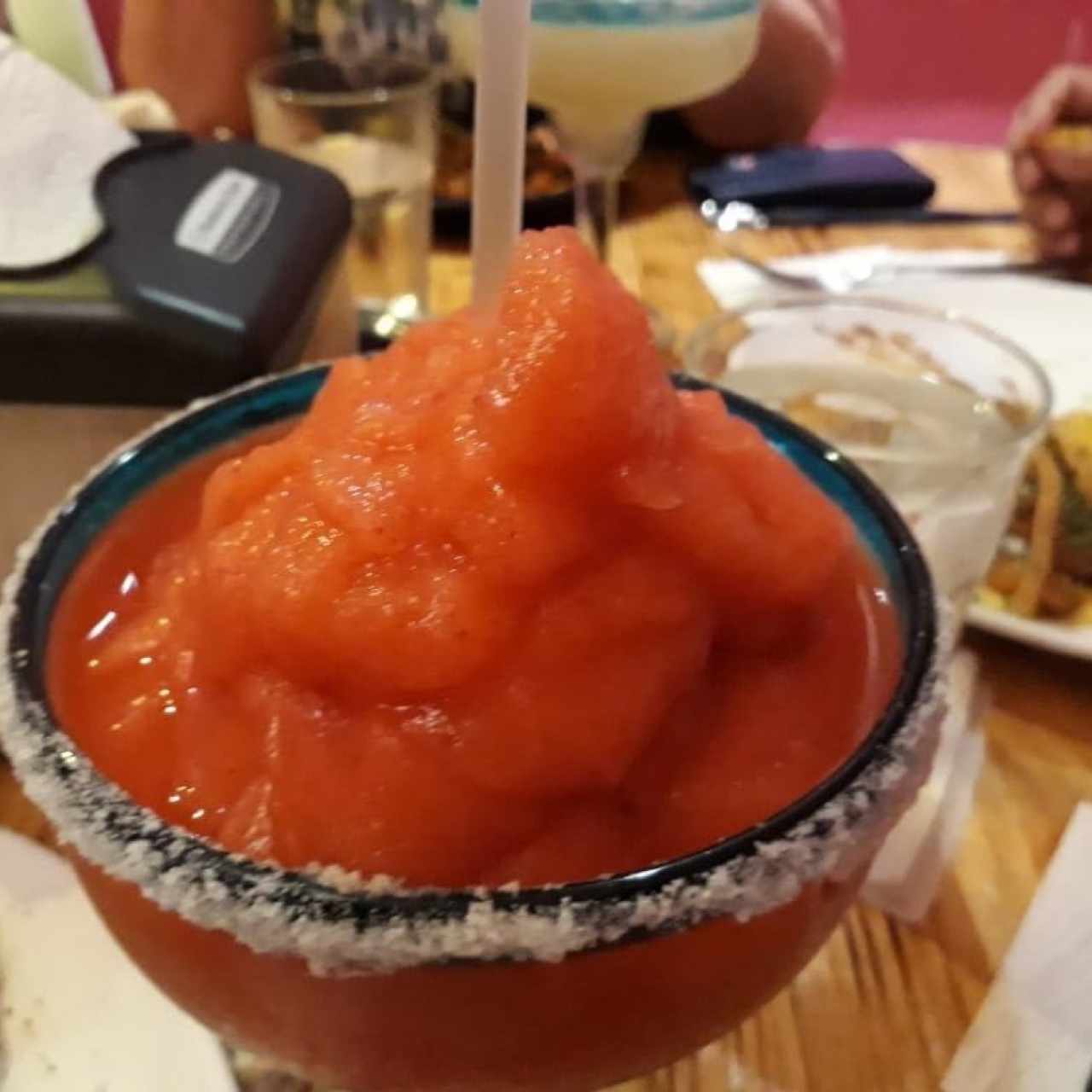 margarita de fresa