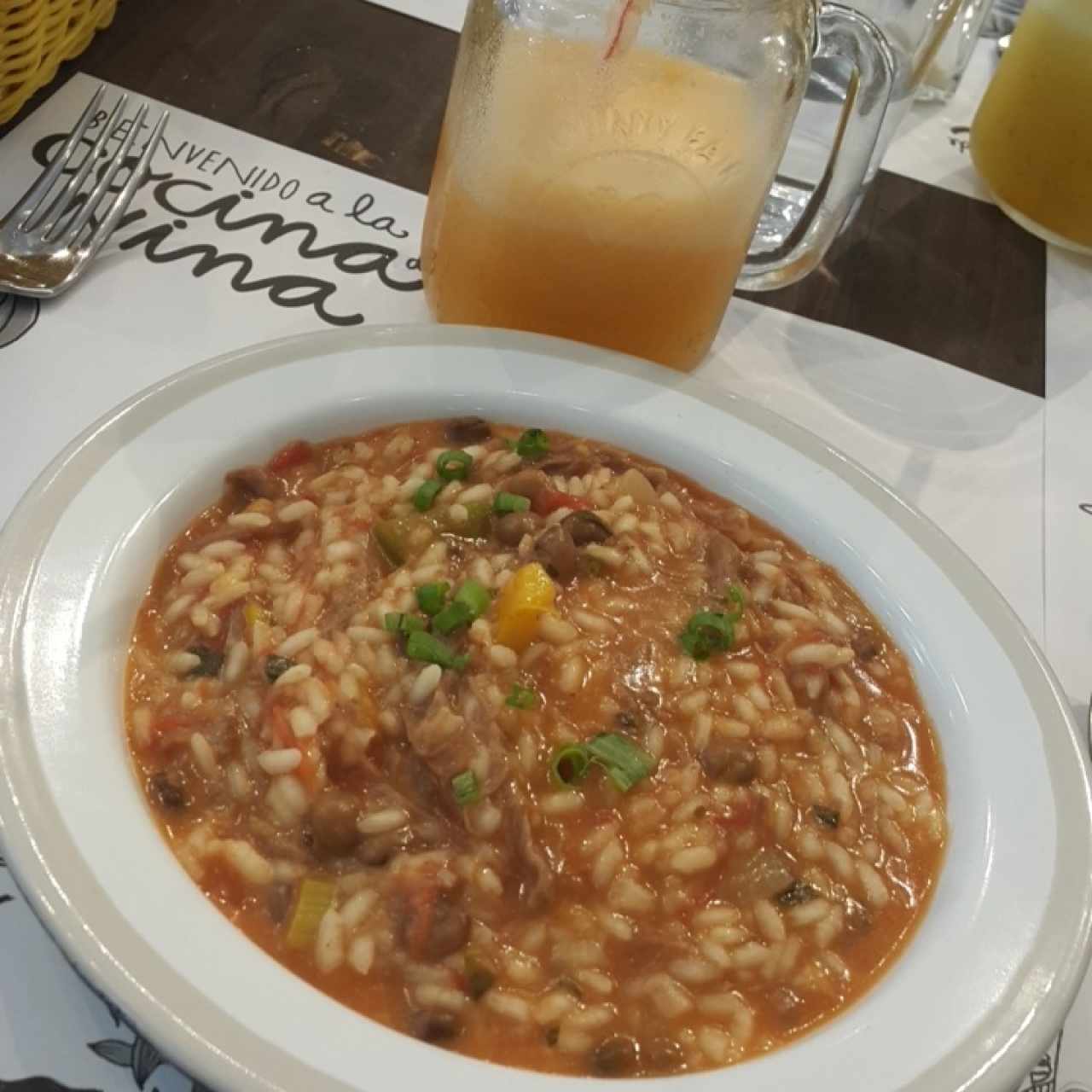 Arroz Cremoso de ropa vieja