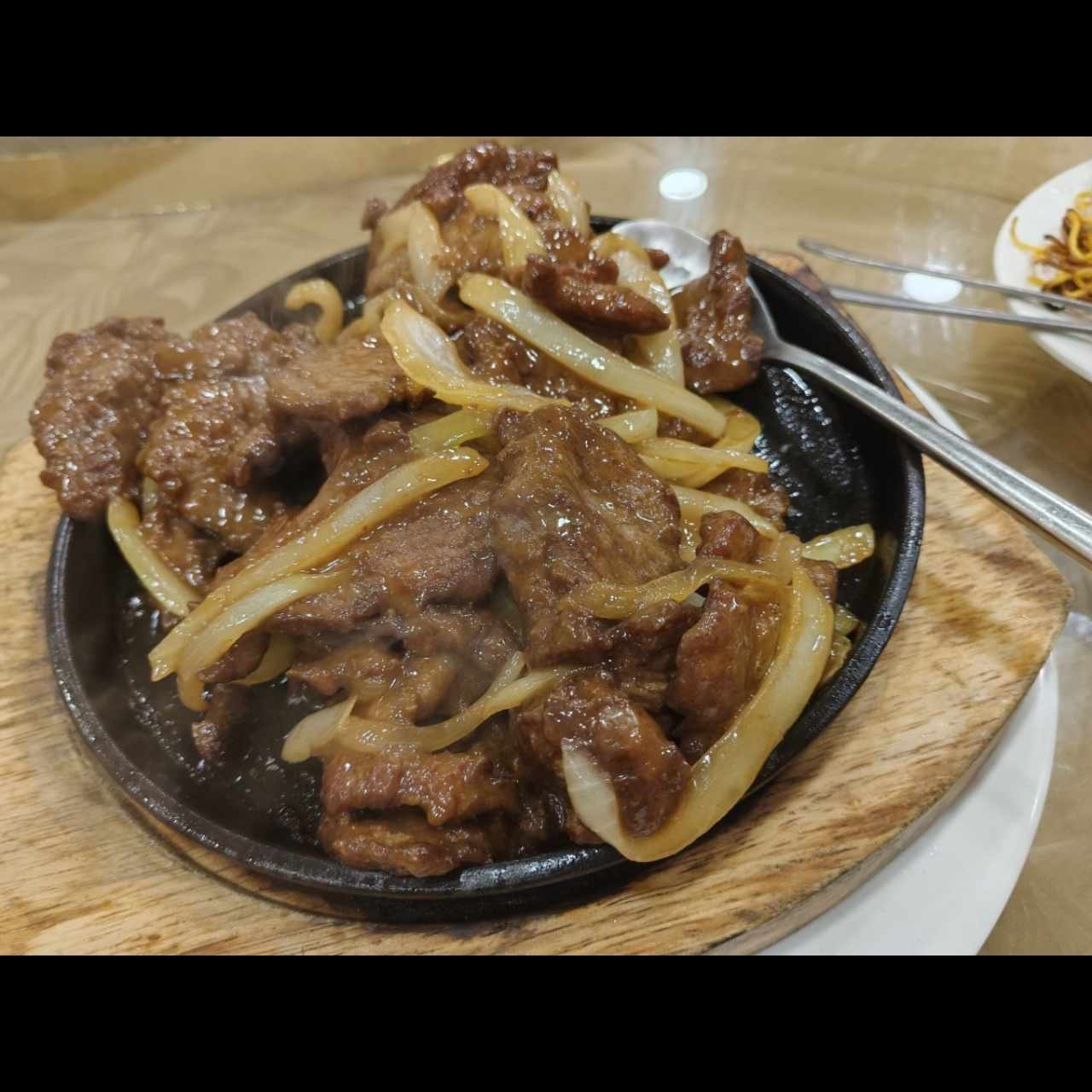 Carne a la plancha 