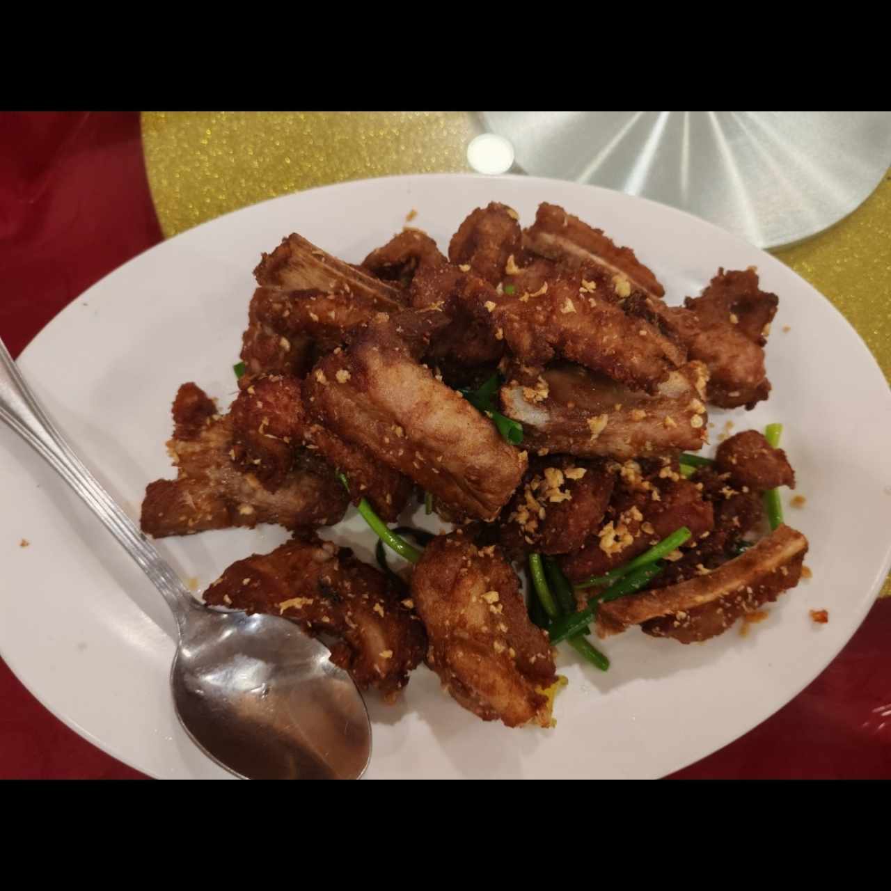 Costillas fritas en sal y pimienta 
