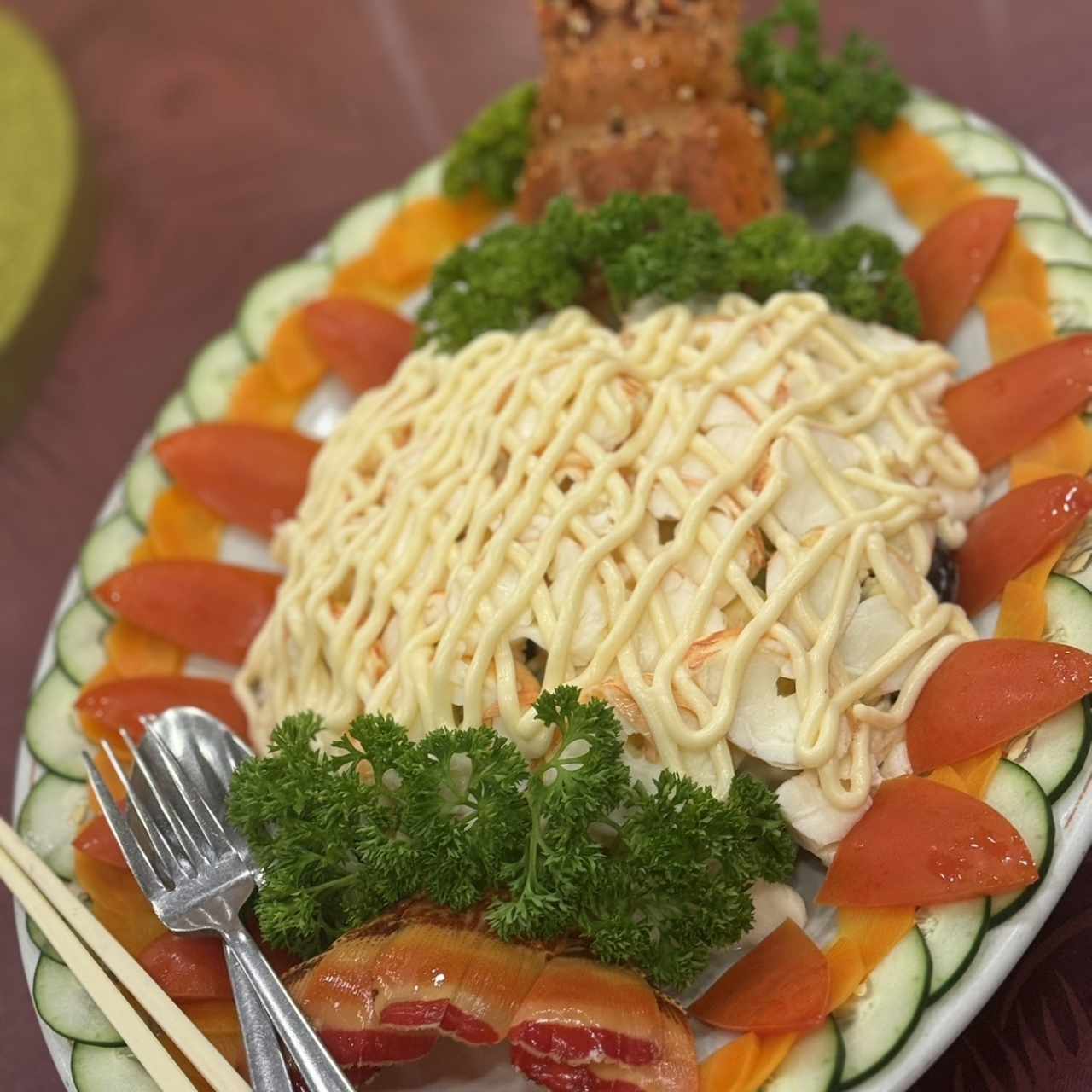 Ensalada de langosta
