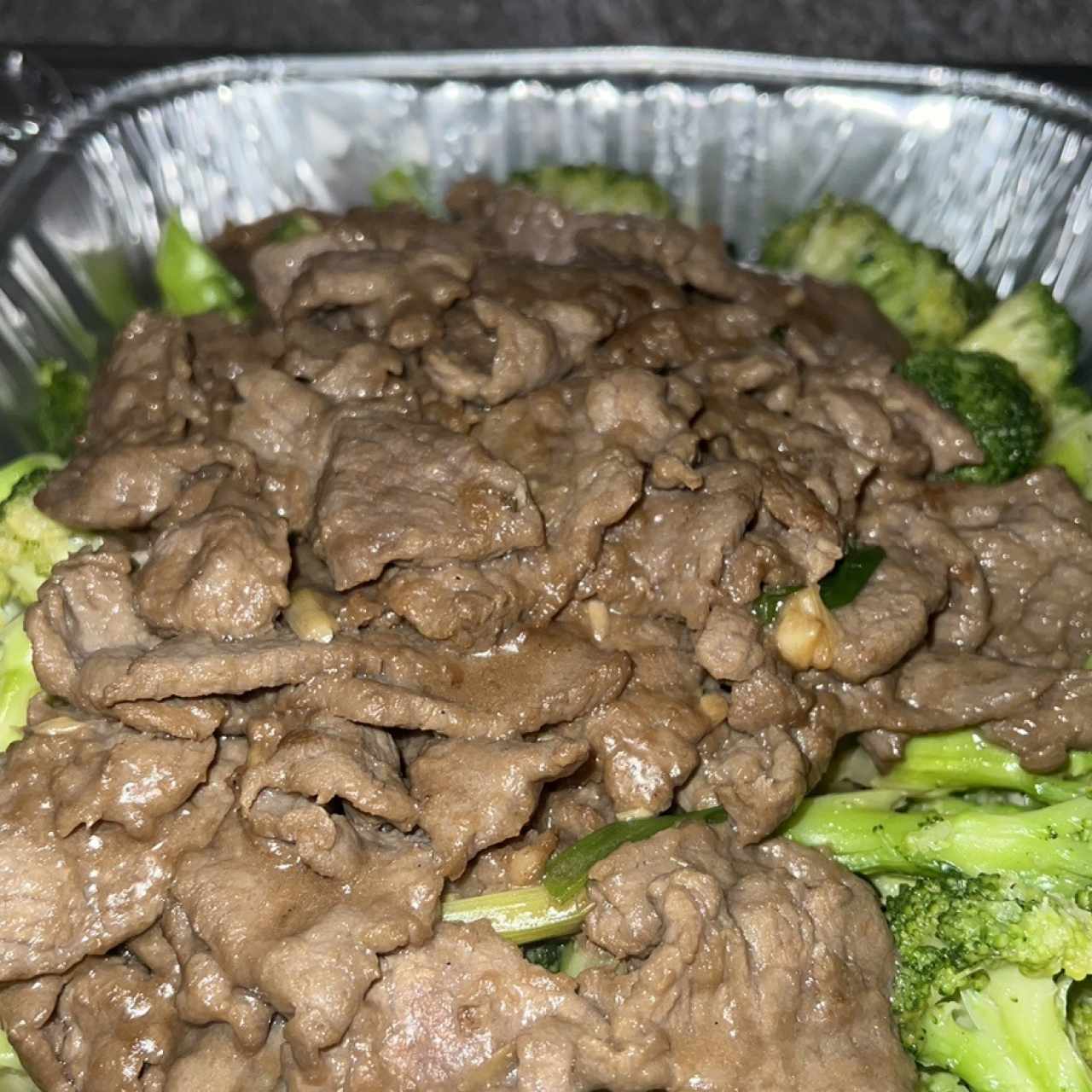Filete de res con brócoli