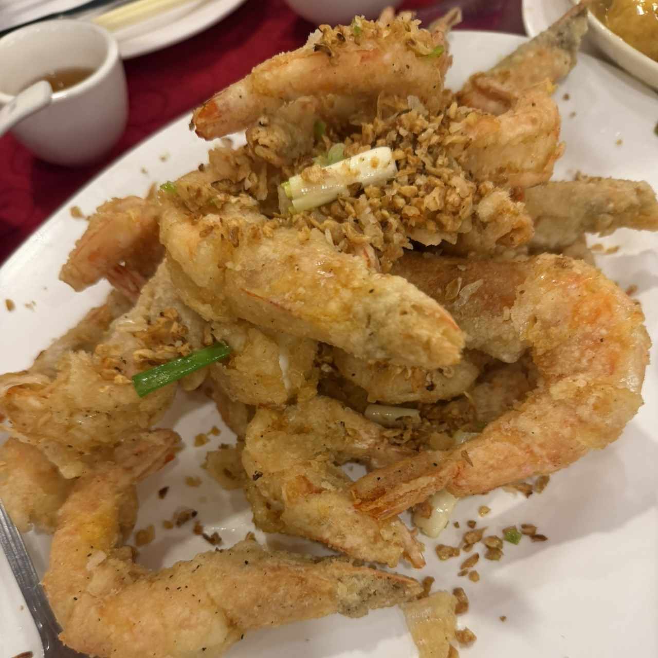 Mariscos - Langostinos salteado