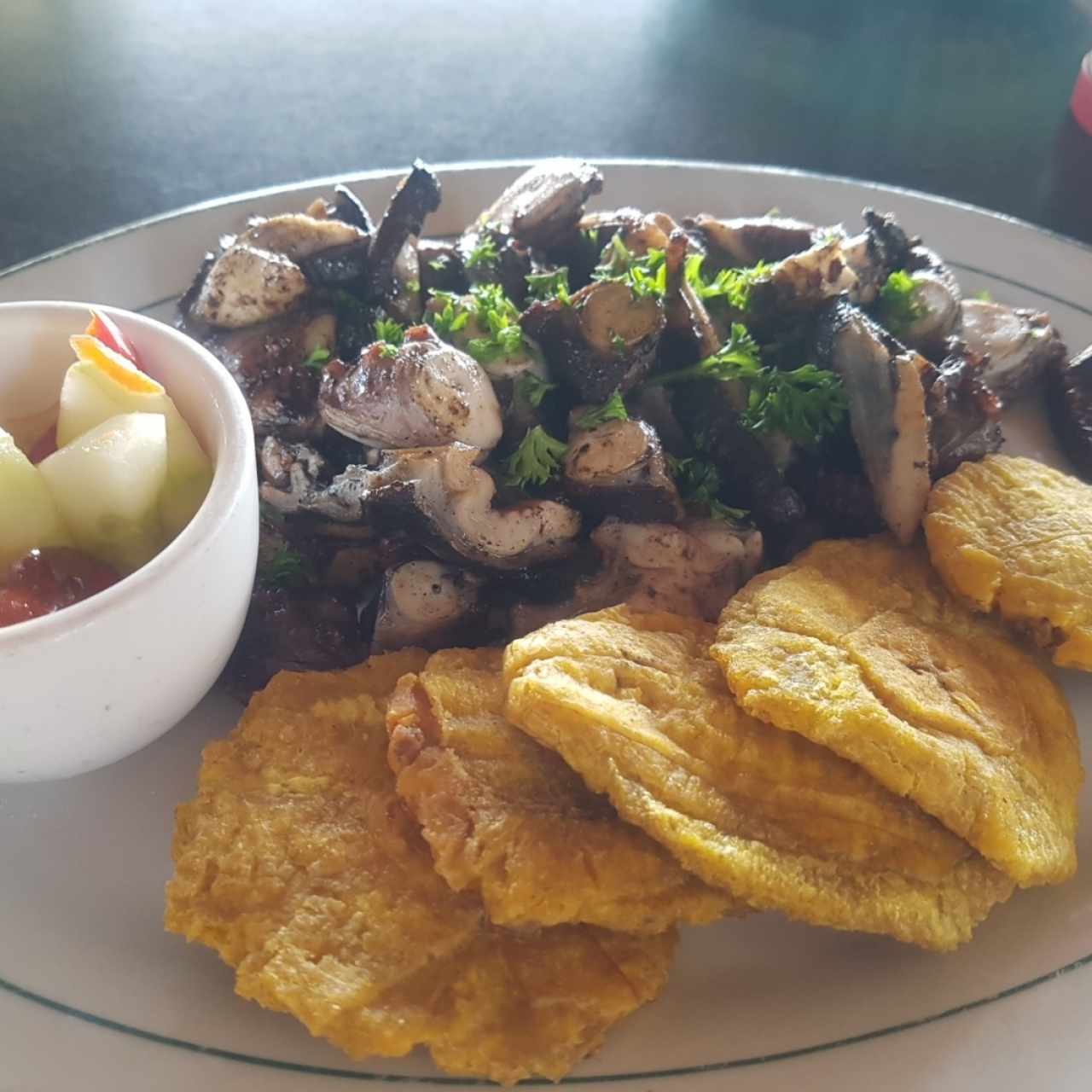 pulpo a la plancha... 10!